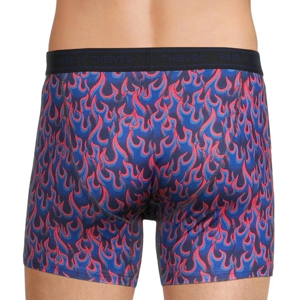 Pair of Thieves 4-Way Performance Stretch 3-Pk & Quick Dry Boxer Briefs, 2-Pk
